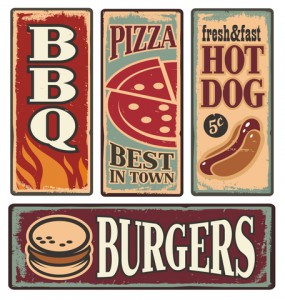 http://www.dreamstime.com/royalty-free-stock-image-retro-fast-food-tin-signs-vintage-metal-collection-pizza-burger-hot-dog-barbecue-delicious-backgrounds-image31755076